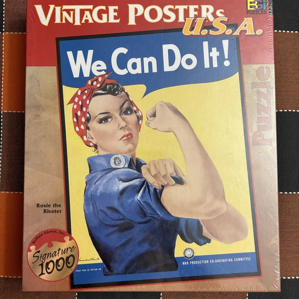 Rosie the Riveter puzzle